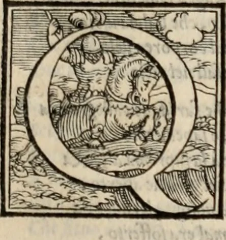 An illustration from Orlando furioso. /, 1556, leaf 492
