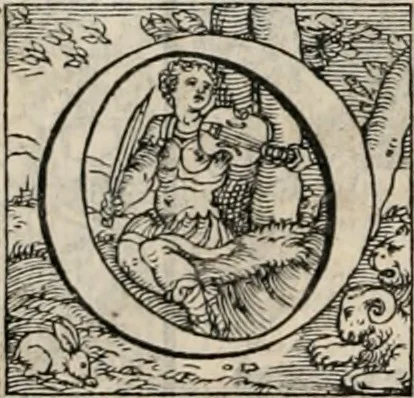 An illustration from Orlando furioso. /, 1556, leaf 503