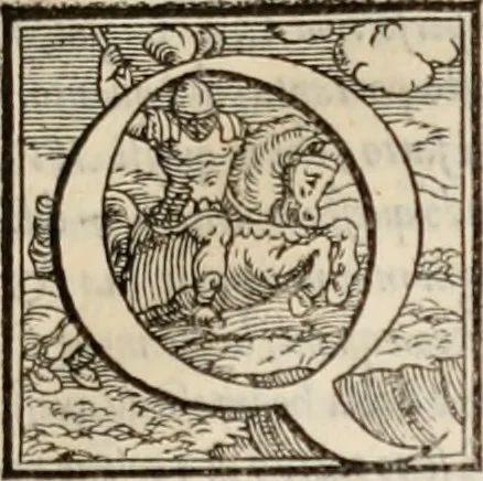 An illustration from Orlando furioso. /, 1556, leaf 6
