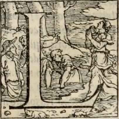 An illustration from Orlando furioso. /, 1556, leaf 606