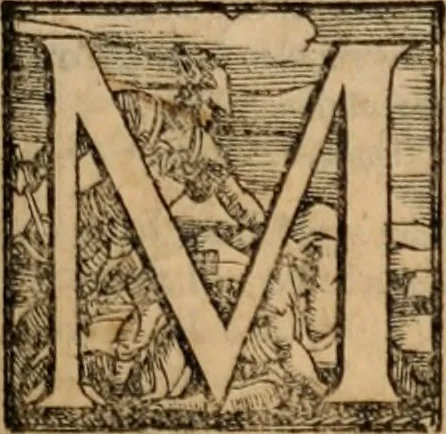 An illustration from Orlando furioso, 1580, leaf 200