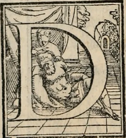 An illustration from Orlando furioso, 1580, leaf 331