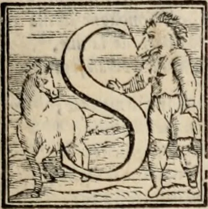 An illustration from Orlando furioso, 1580, leaf 374