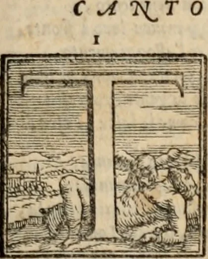 An illustration from Orlando furioso, 1580, leaf 386