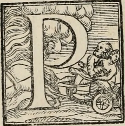 An illustration from Orlando furioso, 1580, leaf 563