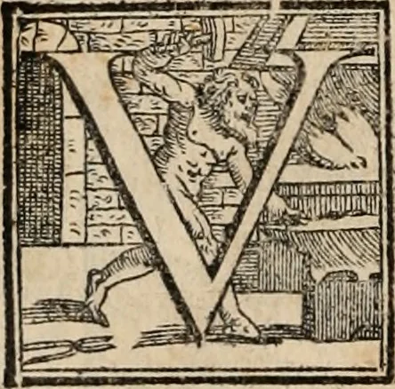 An illustration from Orlando furioso, 1580, leaf 597