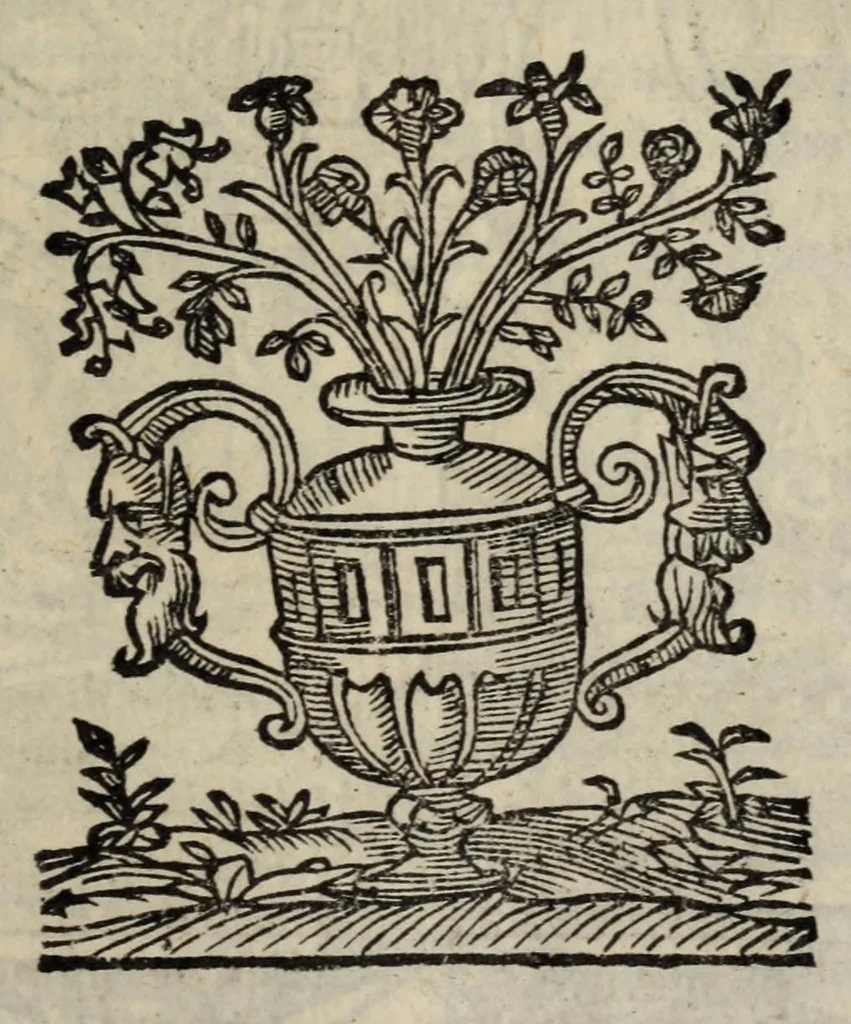 An illustration from Orlando furioso, 1584, leaf 423