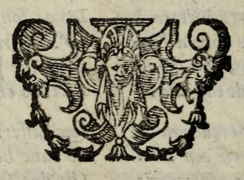 An illustration from Orlando furioso, 1584, leaf 600