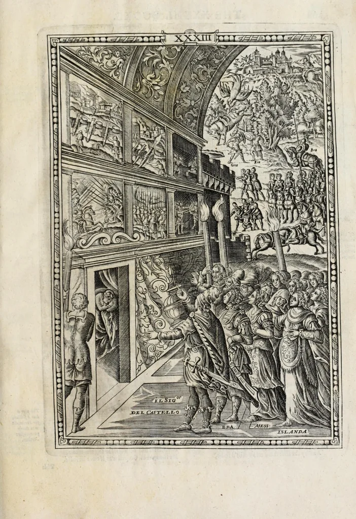 An illustration from Orlando furioso in English heroical verse, 1634, leaf 291