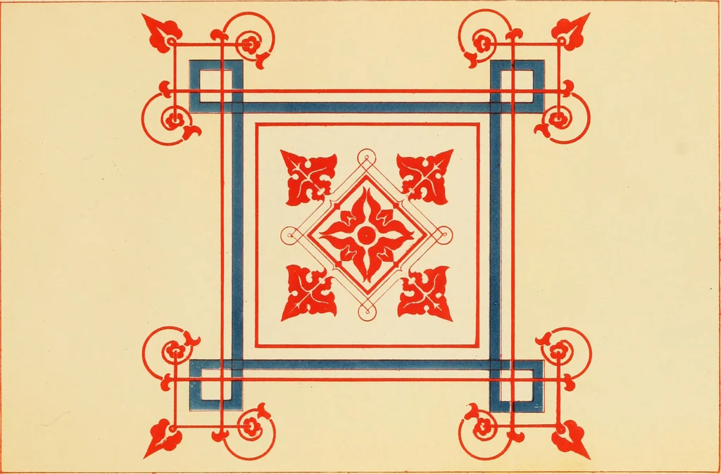 An illustration from Ornamental designs, 1861, leaf 100