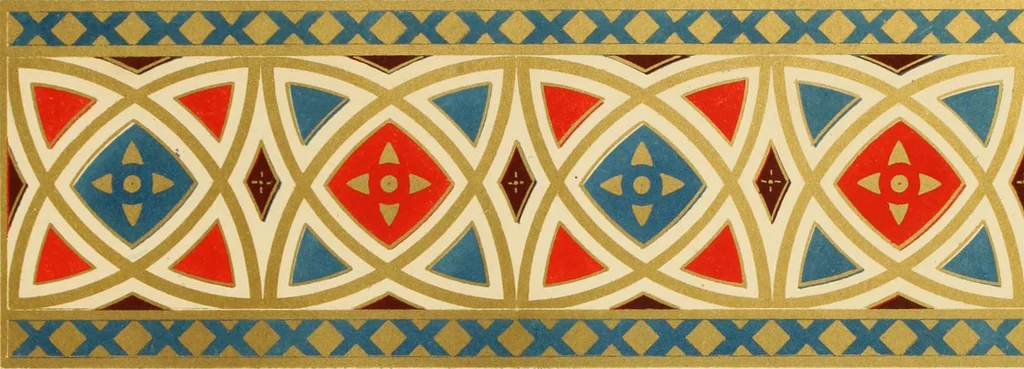 An illustration from Ornamental designs, 1861, leaf 104