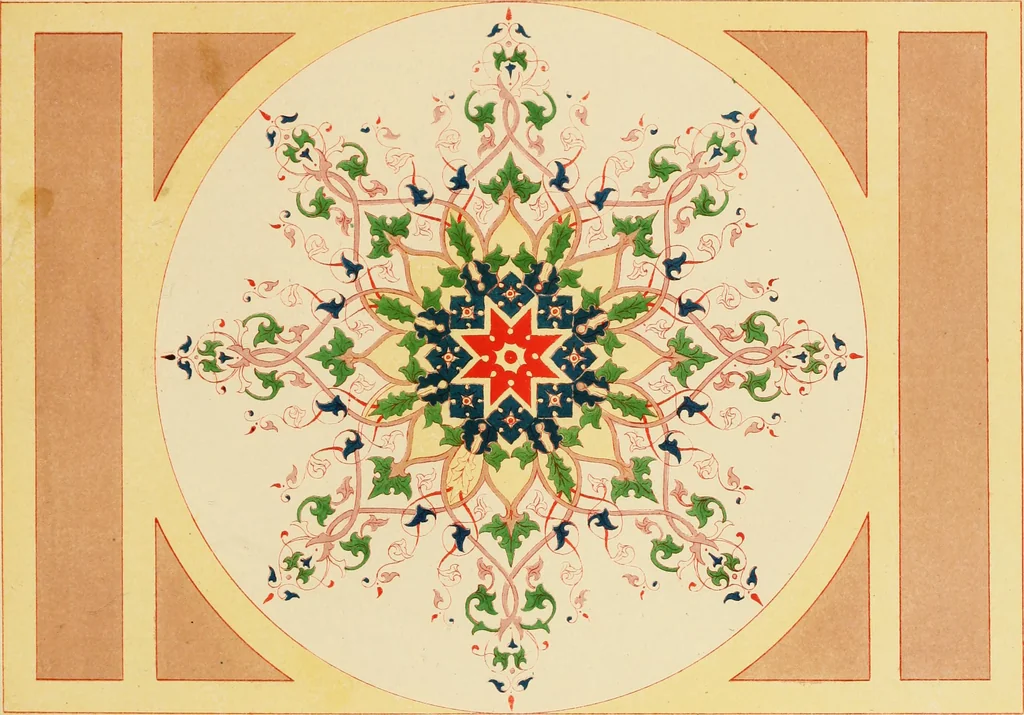 An illustration from Ornamental designs, 1861, leaf 124