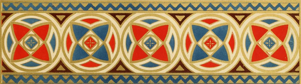 An illustration from Ornamental designs, 1861, leaf 128