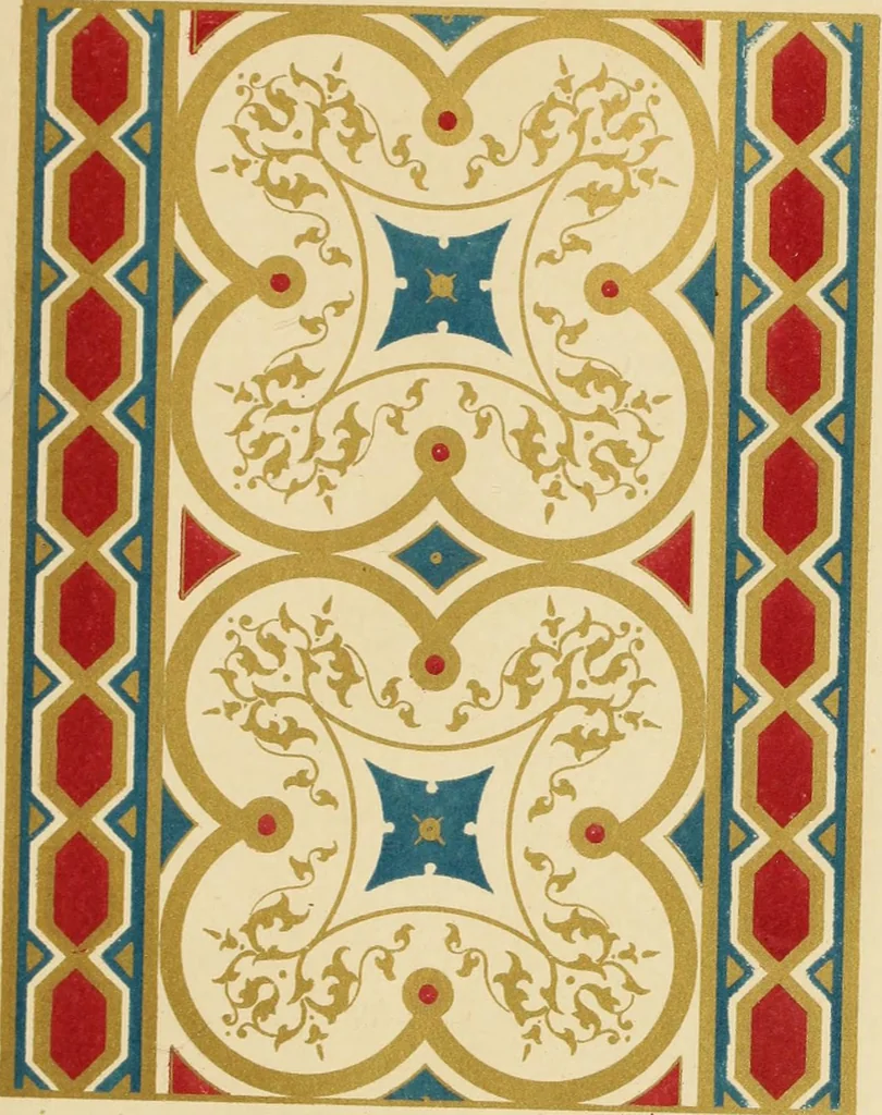 An illustration from Ornamental designs, 1861, leaf 136