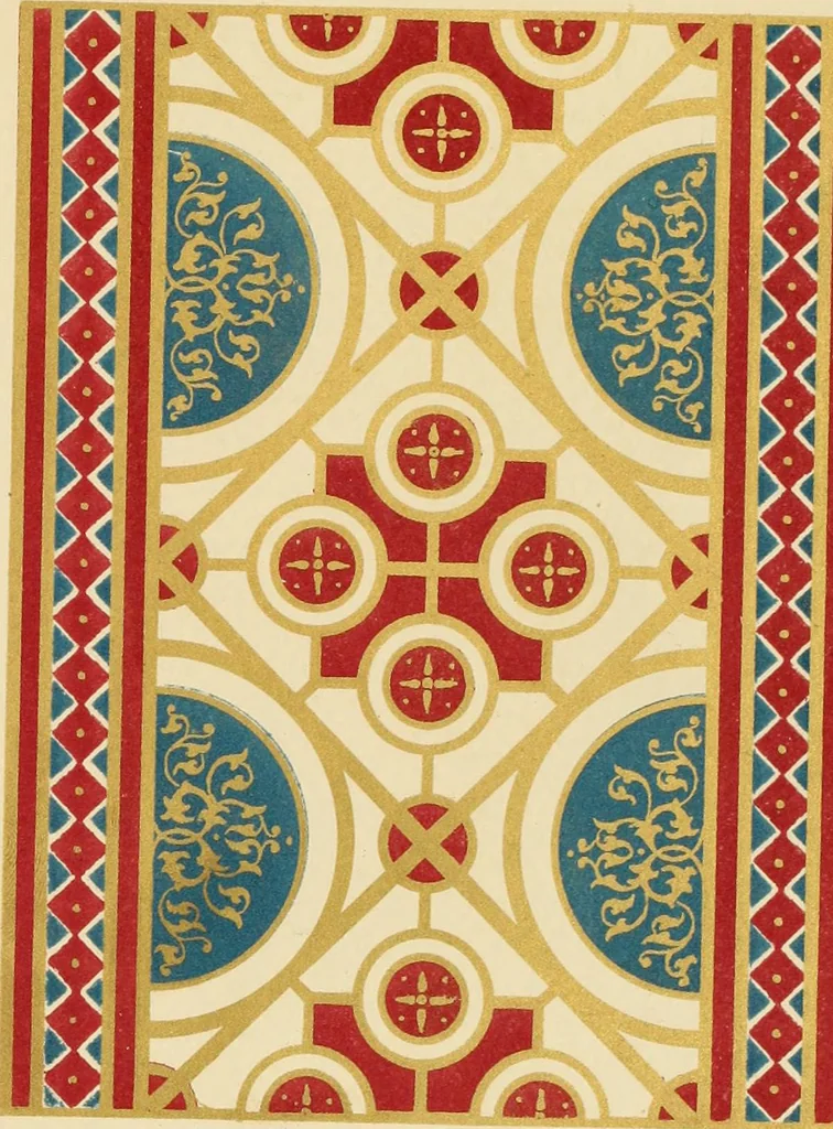 An illustration from Ornamental designs, 1861, leaf 136