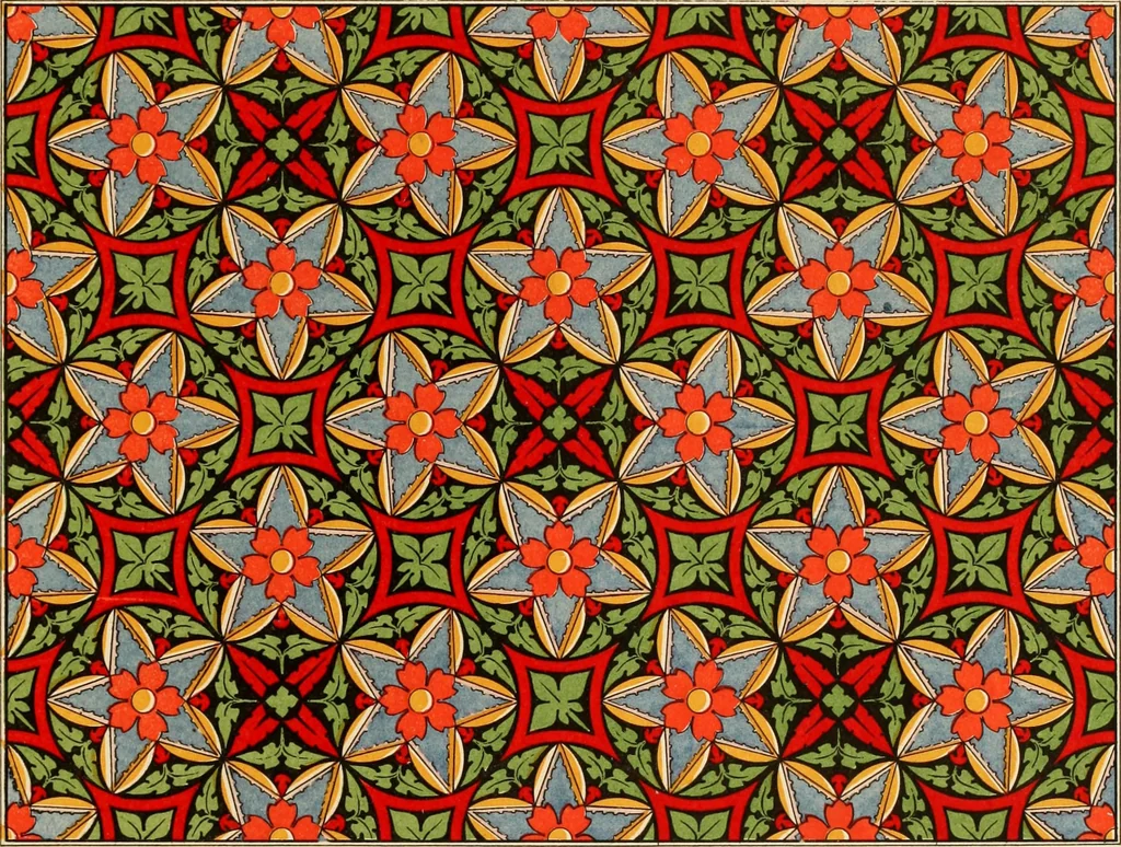 An illustration from Ornamental designs, 1861, leaf 166