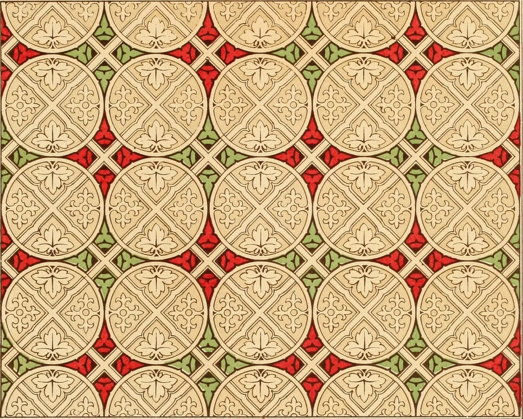 An illustration from Ornamental designs, 1861, leaf 182