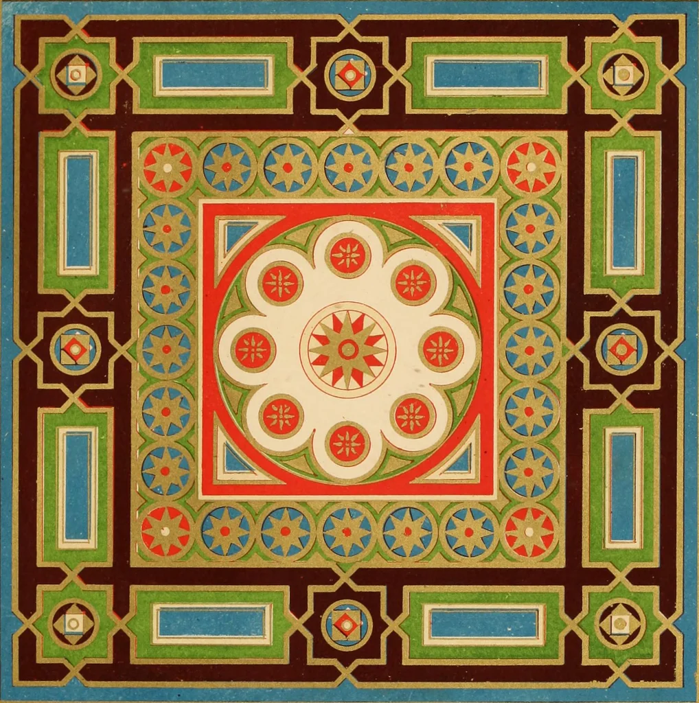 An illustration from Ornamental designs, 1861, leaf 36