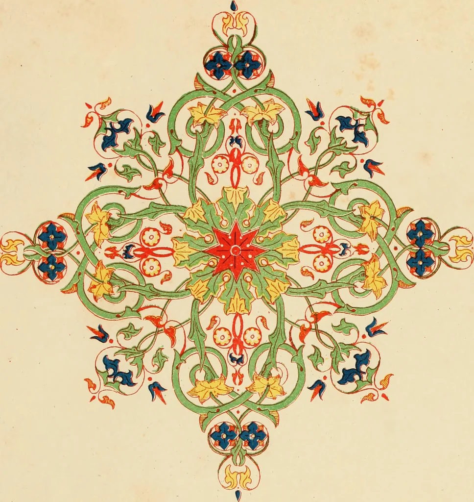 An illustration from Ornamental designs, 1861, leaf 52