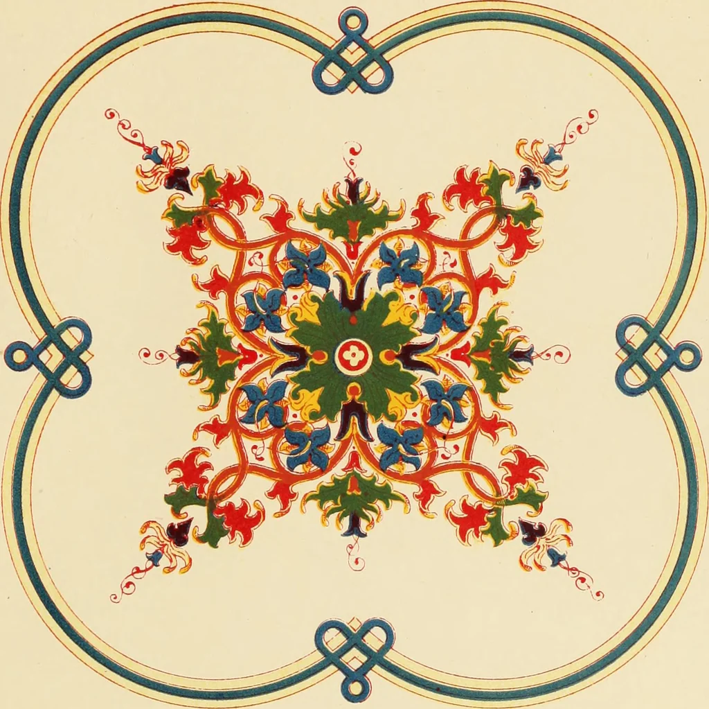 An illustration from Ornamental designs, 1861, leaf 68