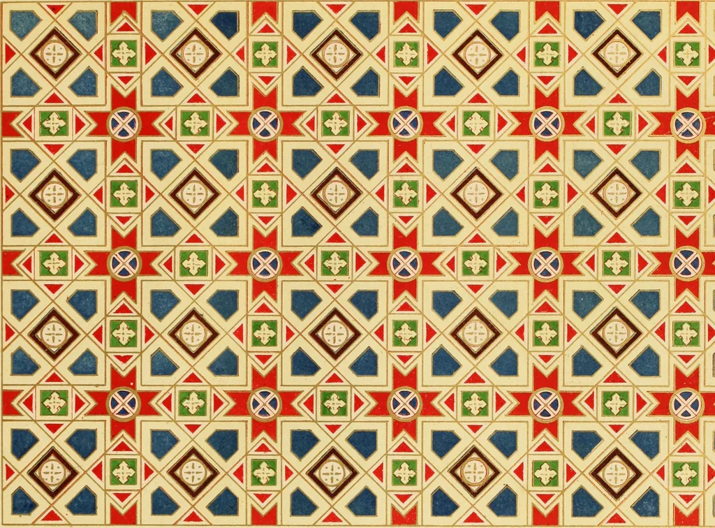 An illustration from Ornamental designs, 1861, leaf 72