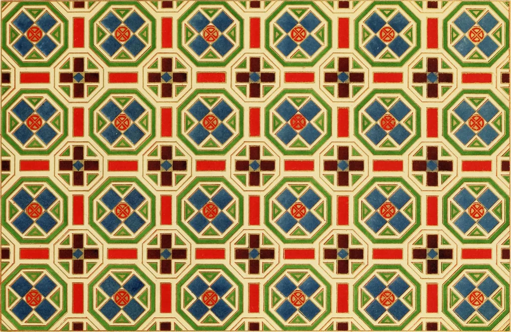 An illustration from Ornamental designs, 1861, leaf 76