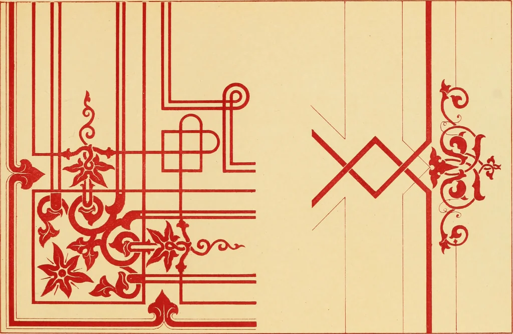 An illustration from Ornamental designs, 1861, leaf 80