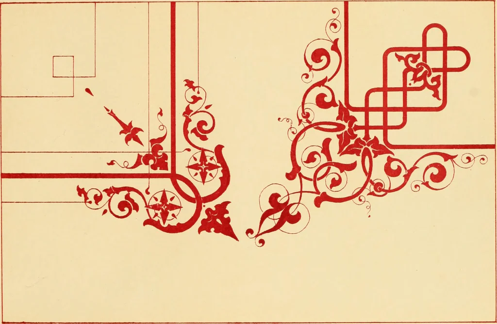 An illustration from Ornamental designs, 1861, leaf 84