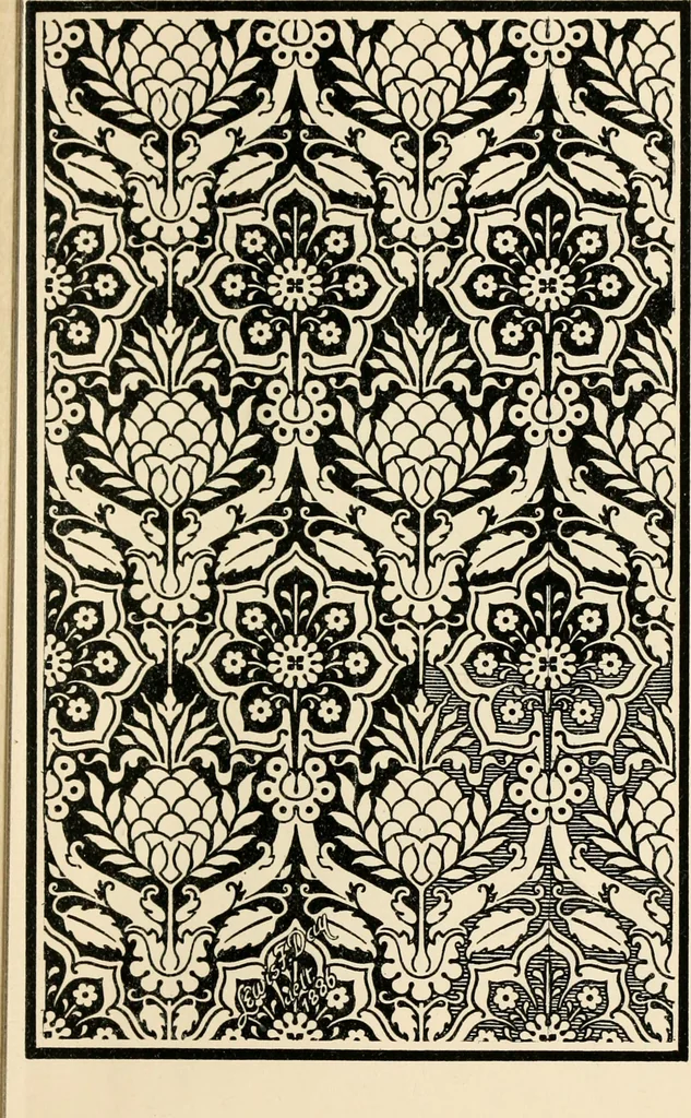 An illustration from Ornamental design, embracing The Anatomy of pattern : The planning of ornament; The application of ornament, 1888, leaf 112