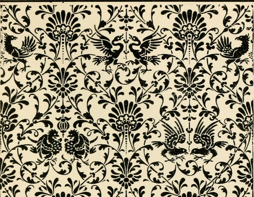 An illustration from Ornamental design, embracing The Anatomy of pattern : The planning of ornament; The application of ornament, 1888, leaf 130