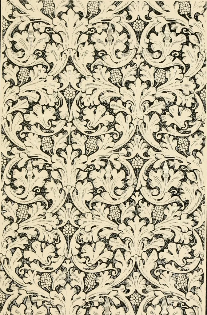 An illustration from Ornamental design, embracing The Anatomy of pattern : The planning of ornament; The application of ornament, 1888, leaf 134