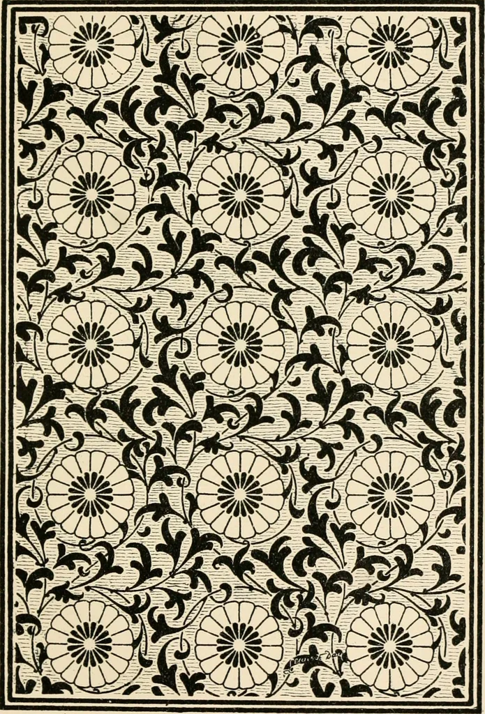 An illustration from Ornamental design, embracing The Anatomy of pattern : The planning of ornament; The application of ornament, 1888, leaf 138
