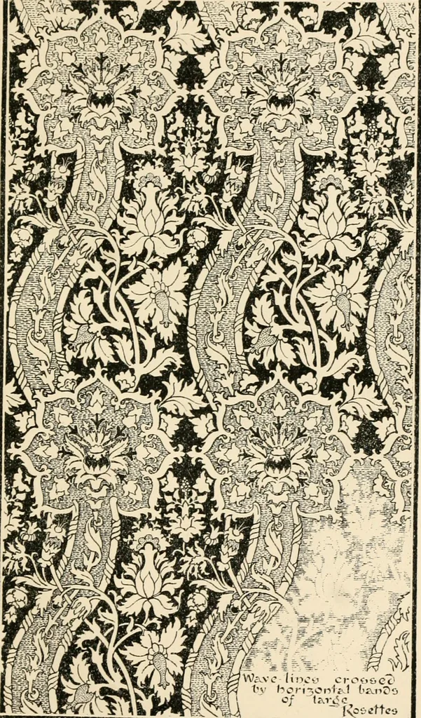 An illustration from Ornamental design, embracing The Anatomy of pattern : The planning of ornament; The application of ornament, 1888, leaf 140