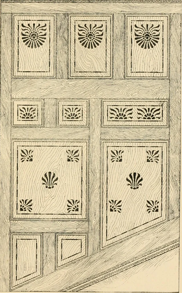An illustration from Ornamental design, embracing The Anatomy of pattern : The planning of ornament; The application of ornament, 1888, leaf 212
