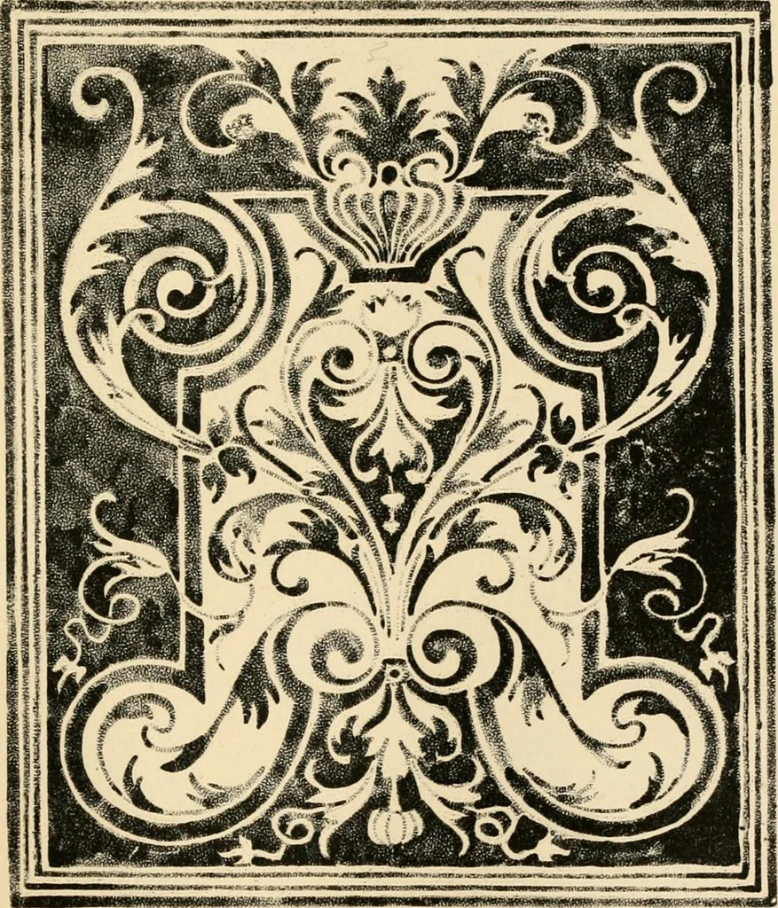 An illustration from Ornamental design, embracing The Anatomy of pattern : The planning of ornament; The application of ornament, 1888, leaf 228