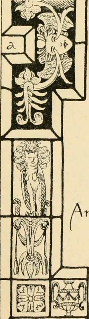 An illustration from Ornamental design, embracing The Anatomy of pattern : The planning of ornament; The application of ornament, 1888, leaf 232