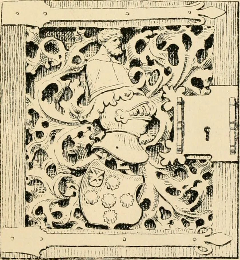 An illustration from Ornamental design, embracing The Anatomy of pattern : The planning of ornament; The application of ornament, 1888, leaf 248