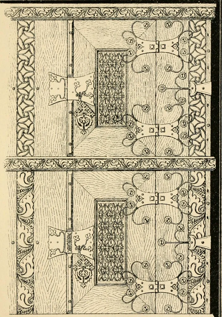 An illustration from Ornamental design, embracing The Anatomy of pattern : The planning of ornament; The application of ornament, 1888, leaf 250