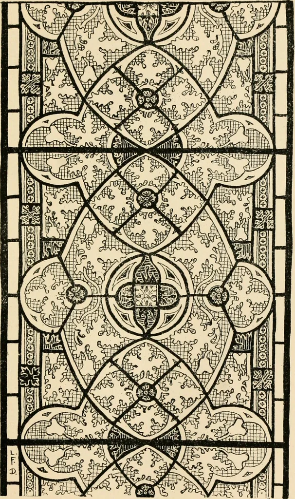 An illustration from Ornamental design, embracing The Anatomy of pattern : The planning of ornament; The application of ornament, 1888, leaf 274