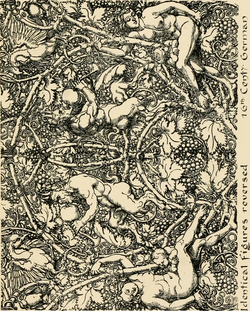 An illustration from Ornamental design, embracing The Anatomy of pattern : The planning of ornament; The application of ornament, 1888, leaf 364