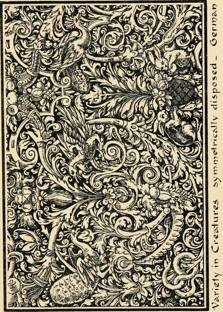 An illustration from Ornamental design, embracing The Anatomy of pattern : The planning of ornament; The application of ornament, 1888, leaf 366