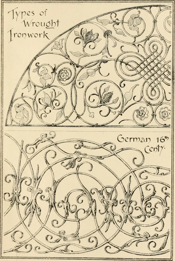 An illustration from Ornamental design, embracing The Anatomy of pattern : The planning of ornament; The application of ornament, 1888, leaf 406