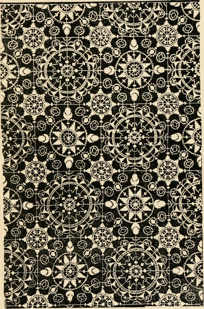 An illustration from Ornamental design, embracing The Anatomy of pattern : The planning of ornament; The application of ornament, 1888, leaf 414