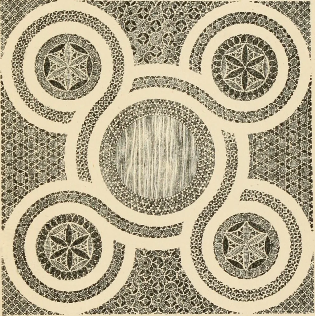 An illustration from Ornamental design, embracing The Anatomy of pattern : The planning of ornament; The application of ornament, 1888, leaf 426
