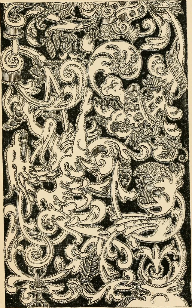 An illustration from Ornamental design, embracing The Anatomy of pattern : The planning of ornament; The application of ornament, 1888, leaf 440