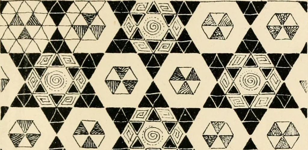 An illustration from Ornamental design, embracing The Anatomy of pattern : The planning of ornament; The application of ornament, 1888, leaf 82