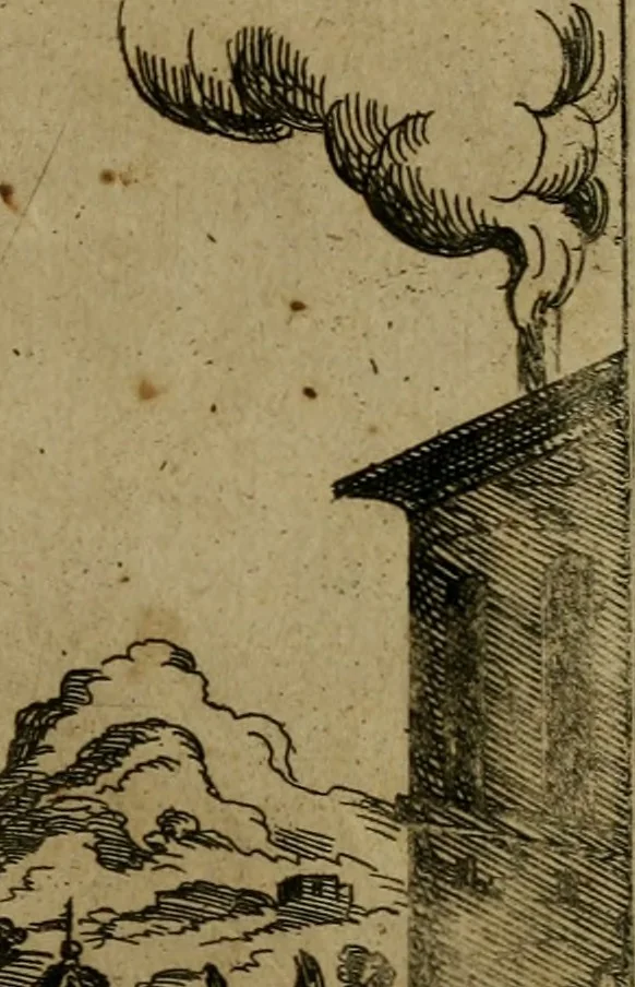 An illustration from Ornamenti di fabriche antiche et moderne dell'alma città di Roma : con le sue dichiarationi fatte da Bartolommeo Rossi fiorentino, 1600, leaf 42