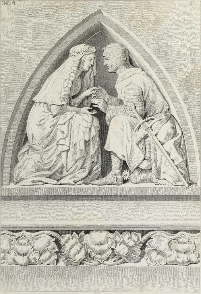 An illustration from Ornamentik des Mittelalters, 1838, leaf 100