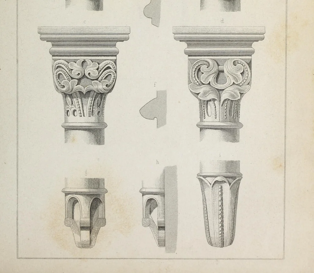 An illustration from Ornamentik des Mittelalters, 1838, leaf 114