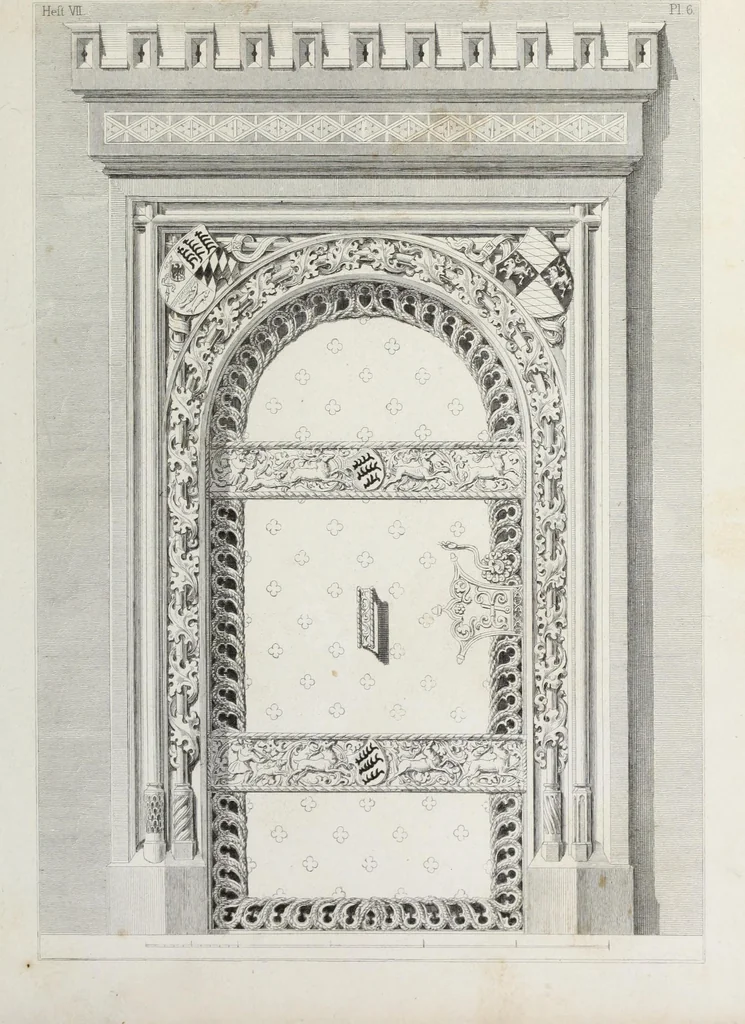 An illustration from Ornamentik des Mittelalters, 1838, leaf 124